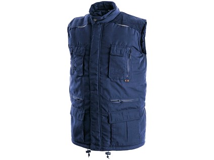 Pánská zimní vesta OHIO, modrá, vel. XL